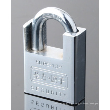 Chrome Plated Rectangular Iron Padlock